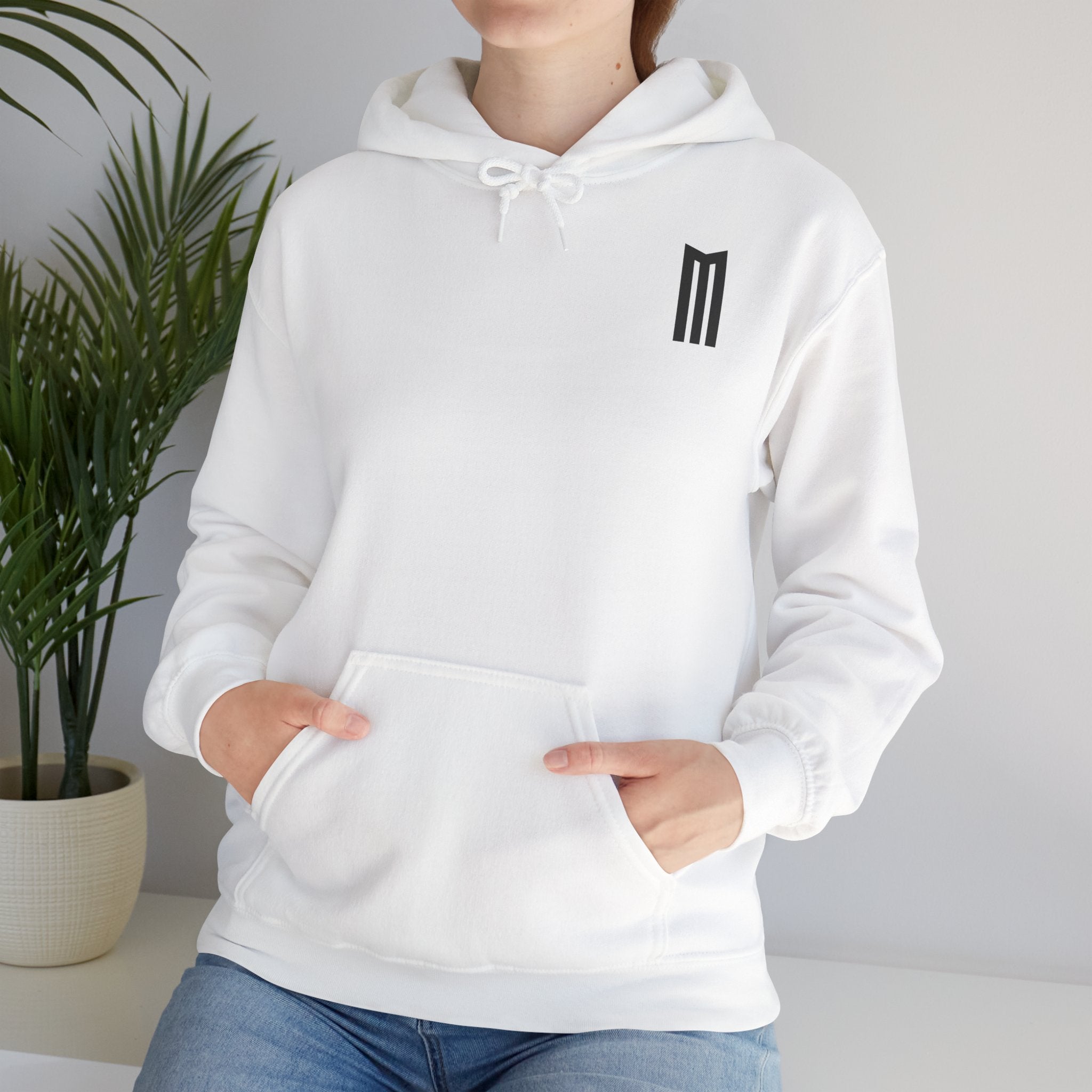 HOODIE MHADLY 40% COTONE 60% POLIESTERE COLORE WHITE