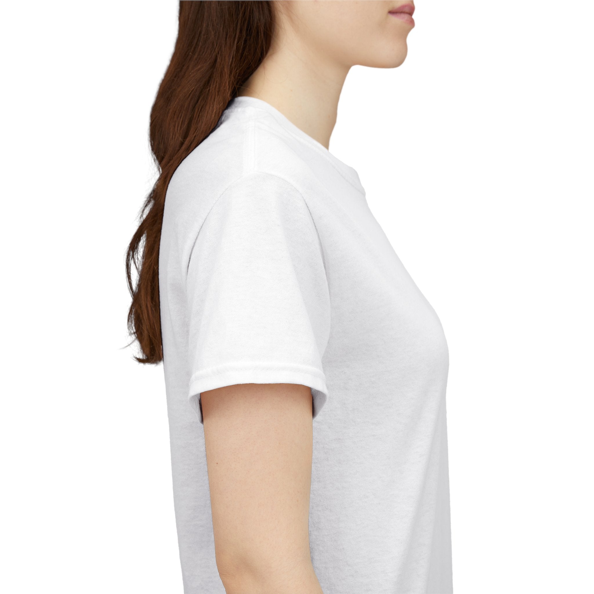 T-SHIRT MHADLY GIROCOLLO 100% COTONE COLORE BIANCO