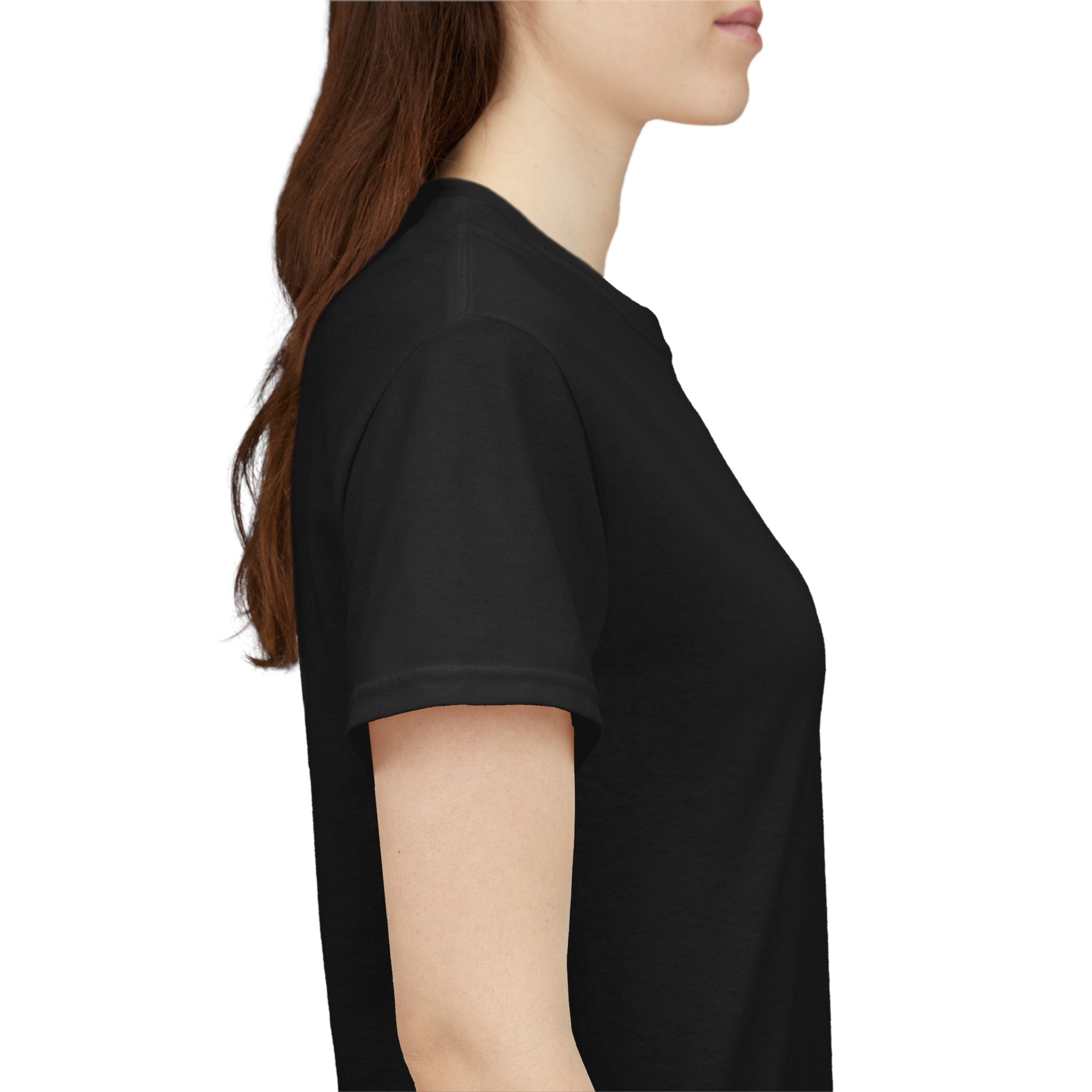 MHADLY CREW-NECK T-SHIRT 100% COTTON BLACK