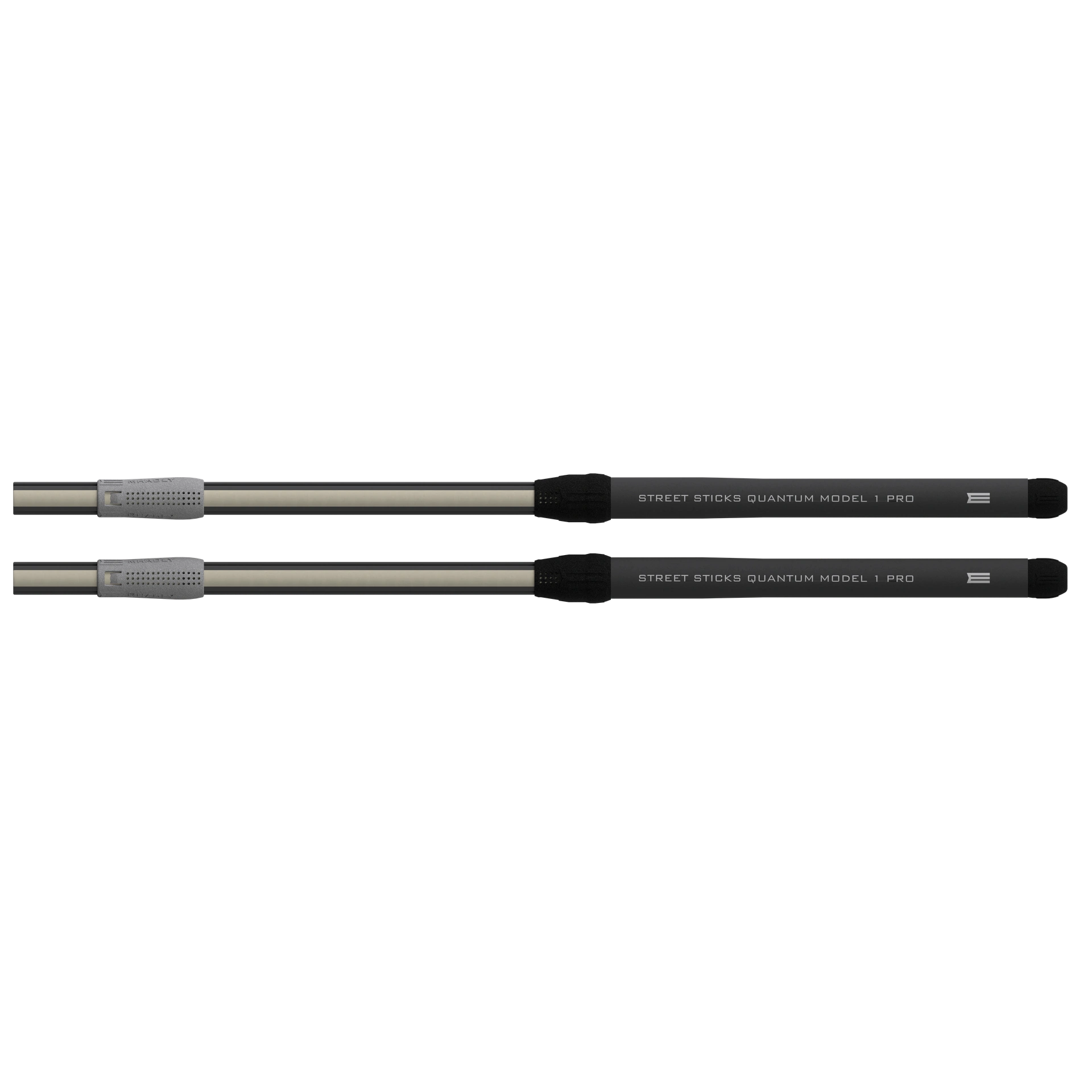 Bacchette batteria 3 terminali misti asimmetrici street sticks model 1pro mhadly orizzontale doppia