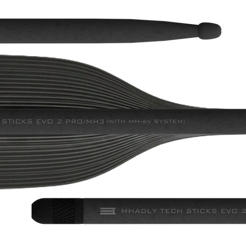 Mhadly Tech Sticks Evo Pro MH3, bacchette professionali rigide per massima proiezione sonora