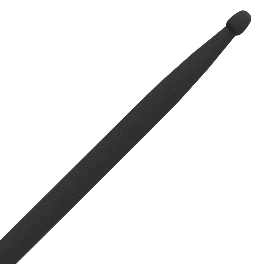 Bacchette batteria professionali con tecnologia anti vibrazione one 5a mh2 mhadly dettaglio punta