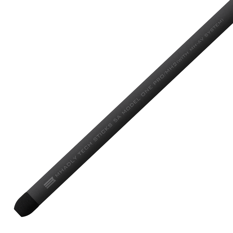 Bacchette batteria professionali con tecnologia anti vibrazione one 5a mh2 mhadly dettaglio terminale