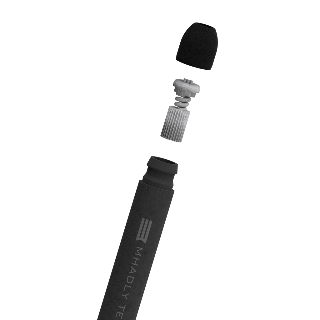 Bacchette batteria professionali con tecnologia anti vibrazione one 5a mh3 mhadly esploso verticale