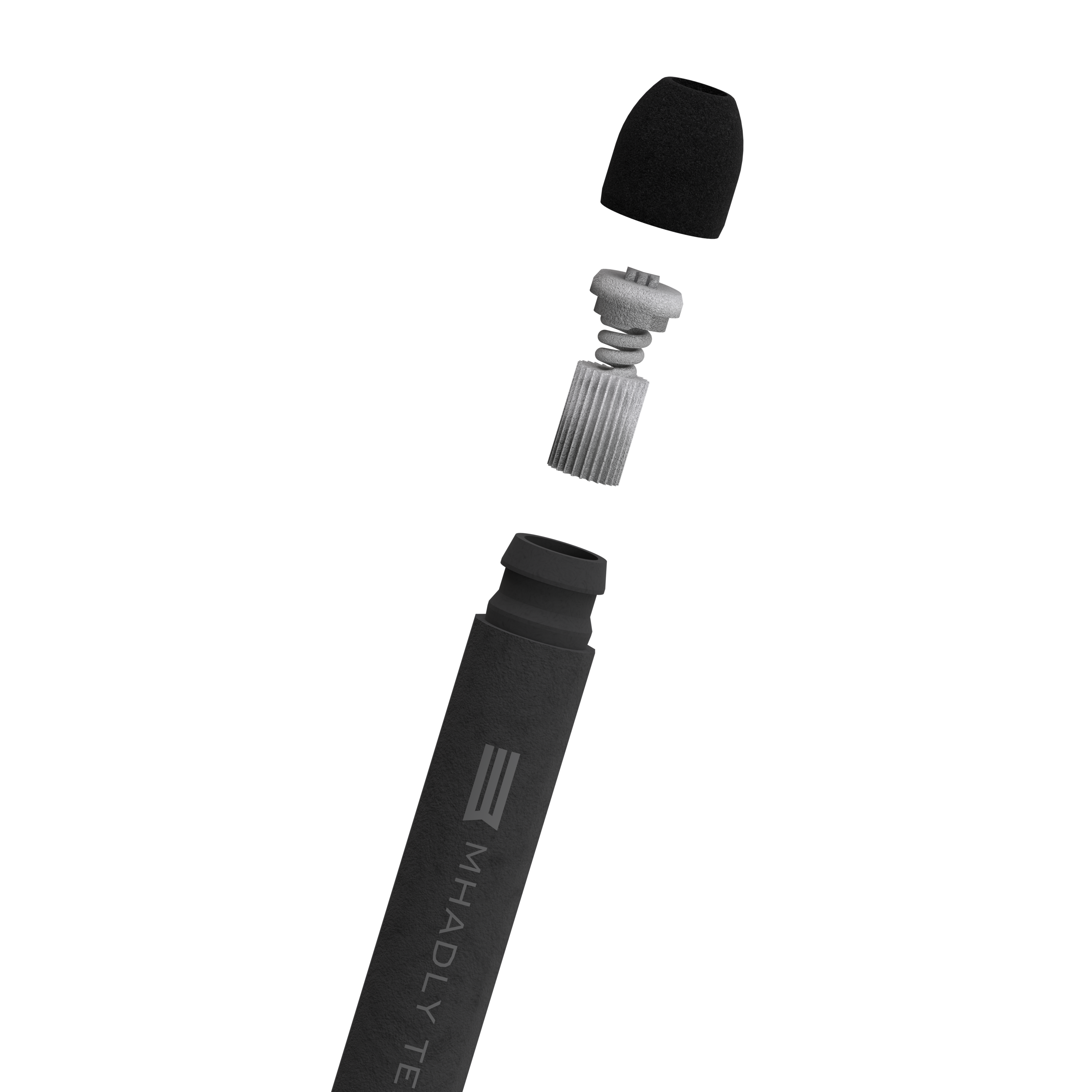 Bacchette batteria professionali con tecnologia anti vibrazione one 5a mh3 mhadly esploso verticale