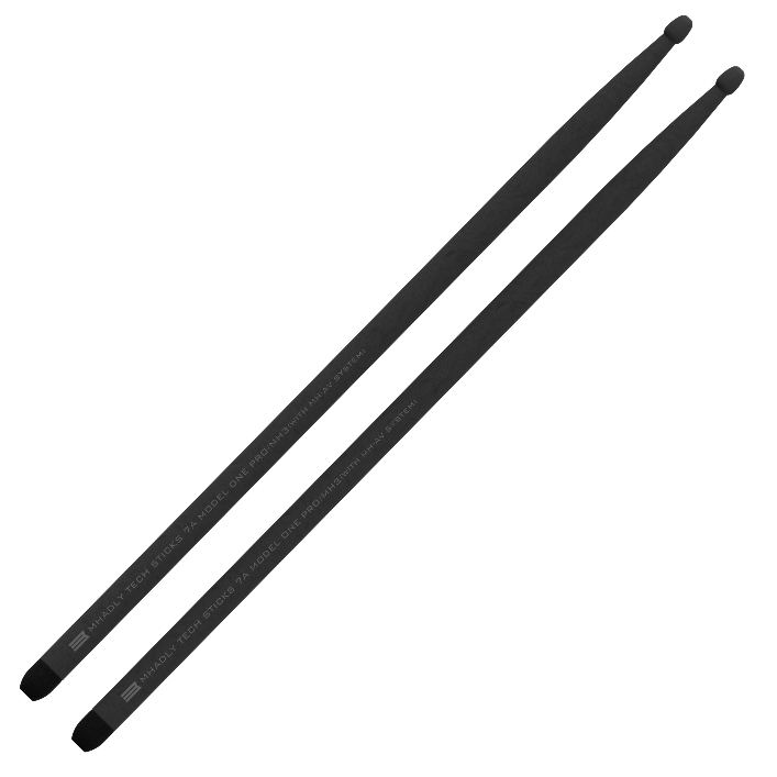 Bacchette batteria professionali con tecnologia anti vibrazione one 7a mh3 mhadly