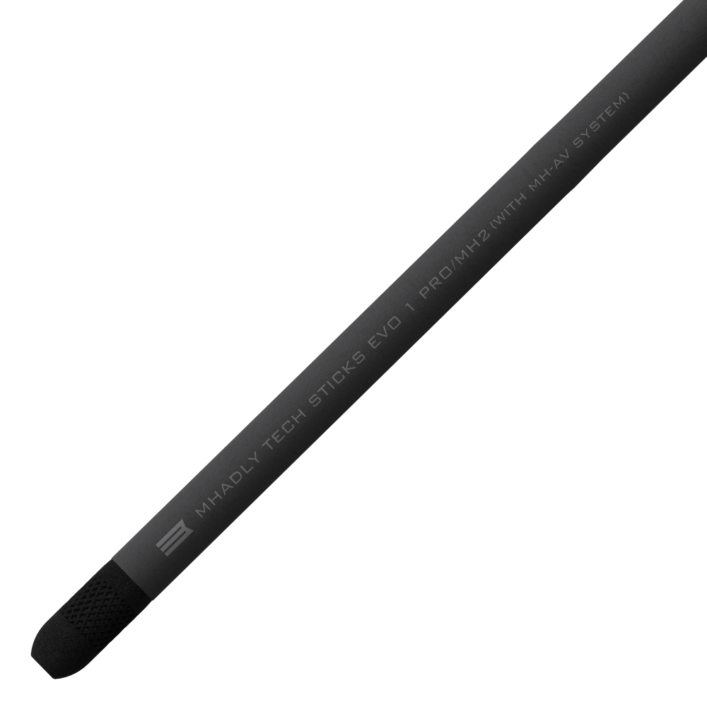professional drumsticks with anti-vibration technology pro evo1 mh2 mhadly end detail
