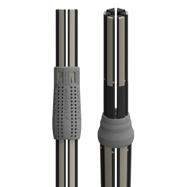 Street Sticks Quantum Model Four Pro, bacchette batteria con 6 terminali lineari per precisione ritmica e sound design