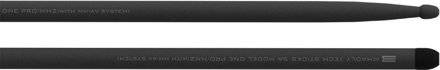 Sistema ammortizzante interno in TPU per bacchette batteria Mhadly Evo Pro
