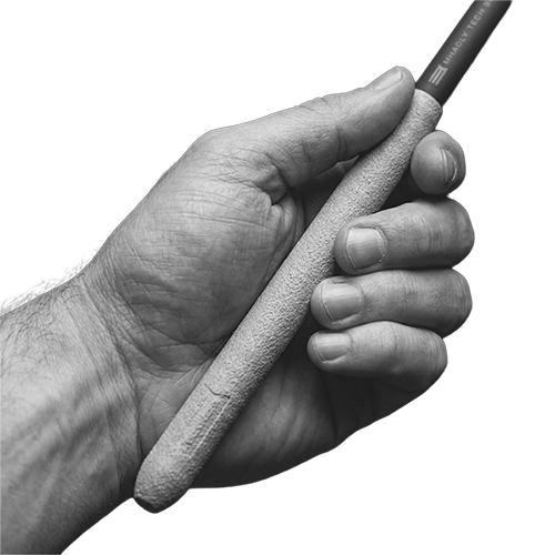 Set complet de baguettes de batterie Mhadly Tech Sticks Hybrid, technologie professionnelle avec poignée en élastomère