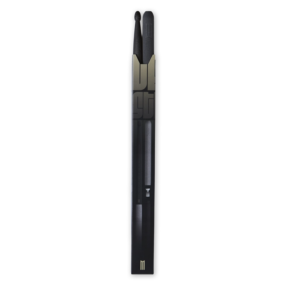 bacchette per batteria con tecnologia anti vibrazione modello tech sticks  pack frontale modello 2b materiale mh3