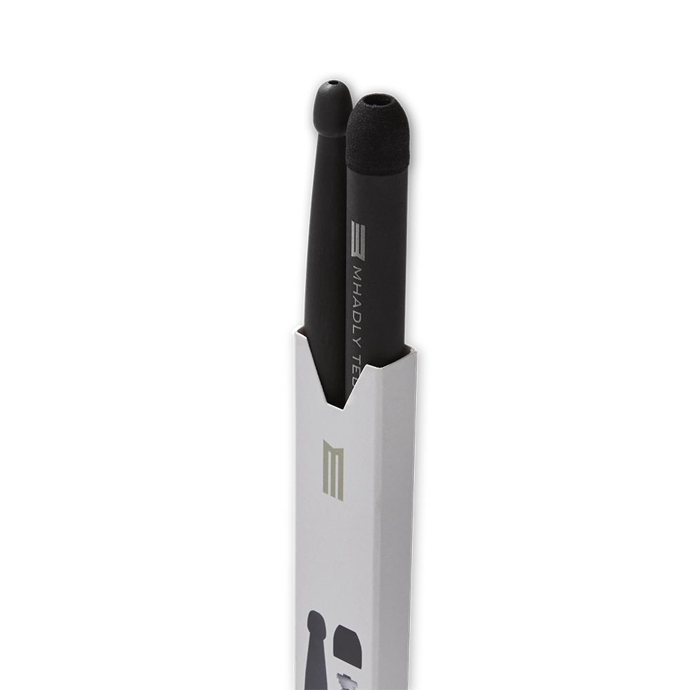 bacchette per batteria con tecnologia anti vibrazione modello tech sticks dettaglio punta terminale modello model one 5a mh2