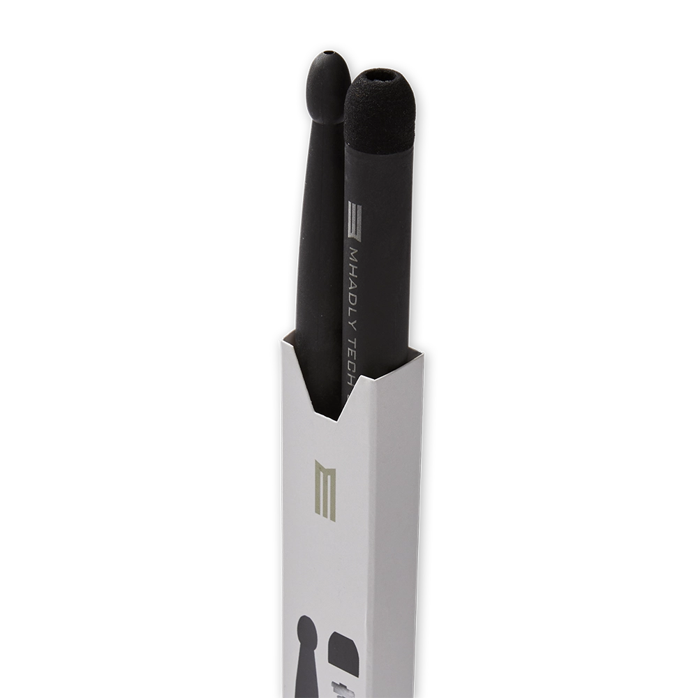 bacchette per batteria con tecnologia anti vibrazione modello tech sticks dettaglio punta terminale modello model one 2b mh3