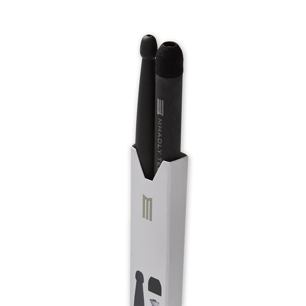 bacchette per batteria con tecnologia anti vibrazione modello tech sticks dettaglio punta terminale modello model one 5a mh3