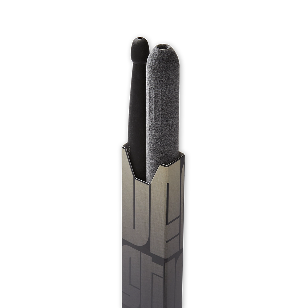 bacchette per batteria con tecnologia anti vibrazione modello tech sticks hybrid modello 5b materiale mh3