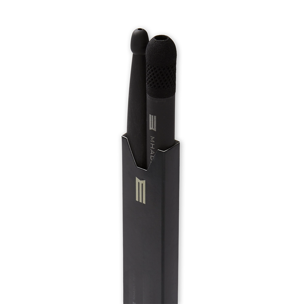 bacchette per batteria con tecnologia anti vibrazione modello tech sticks evolution dettaglio punta e terminale
