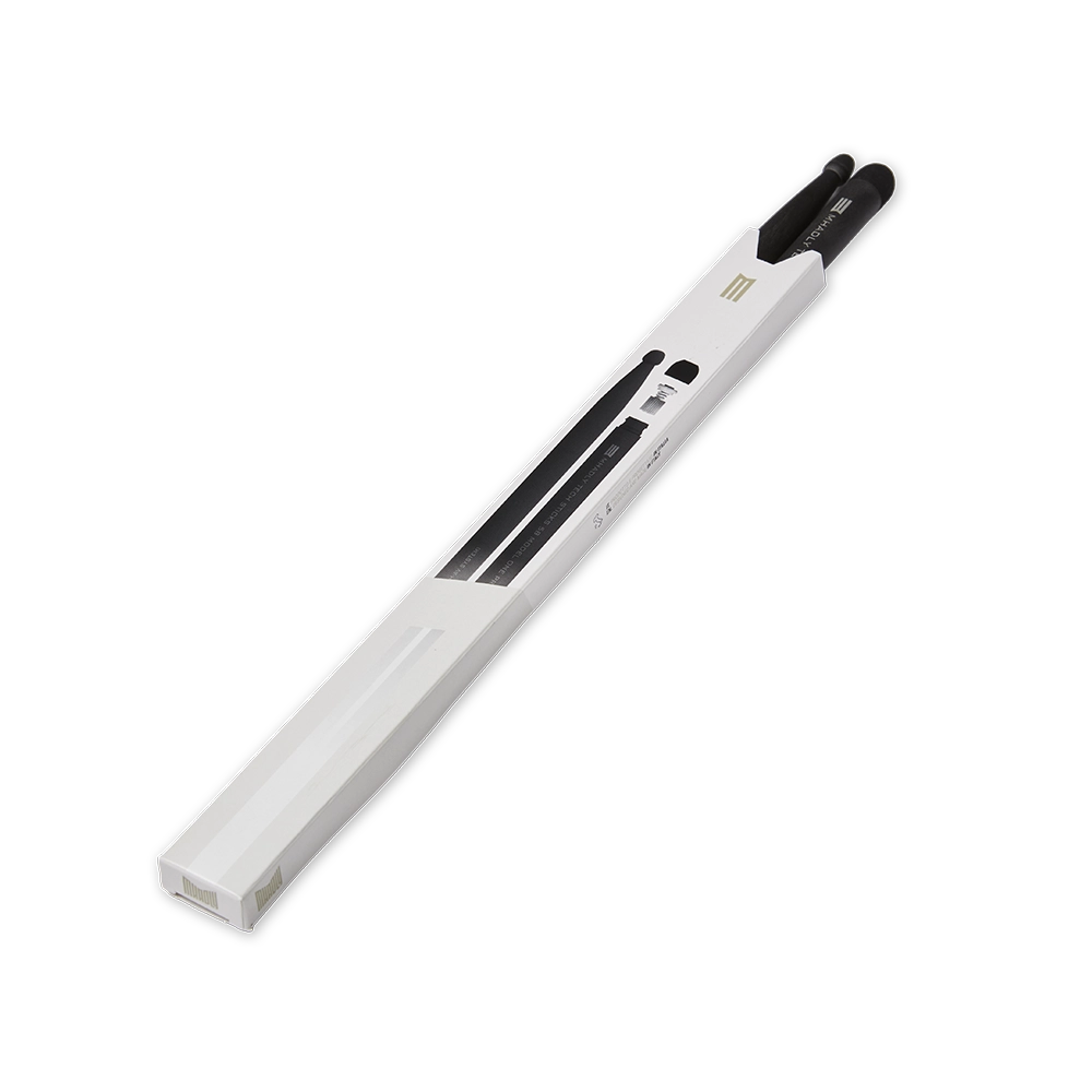 bacchette per batteria con tecnologia anti vibrazione modello tech sticks dettaglio dettaglio pack con punta terminale modello model one 5b mh2