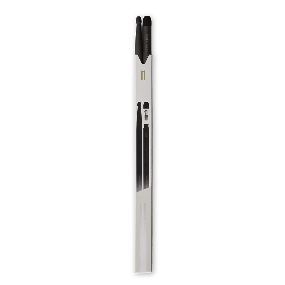 bacchette per batteria con tecnologia anti vibrazione modello tech sticks dettaglio pack con punta terminale modello model one 7a mh2