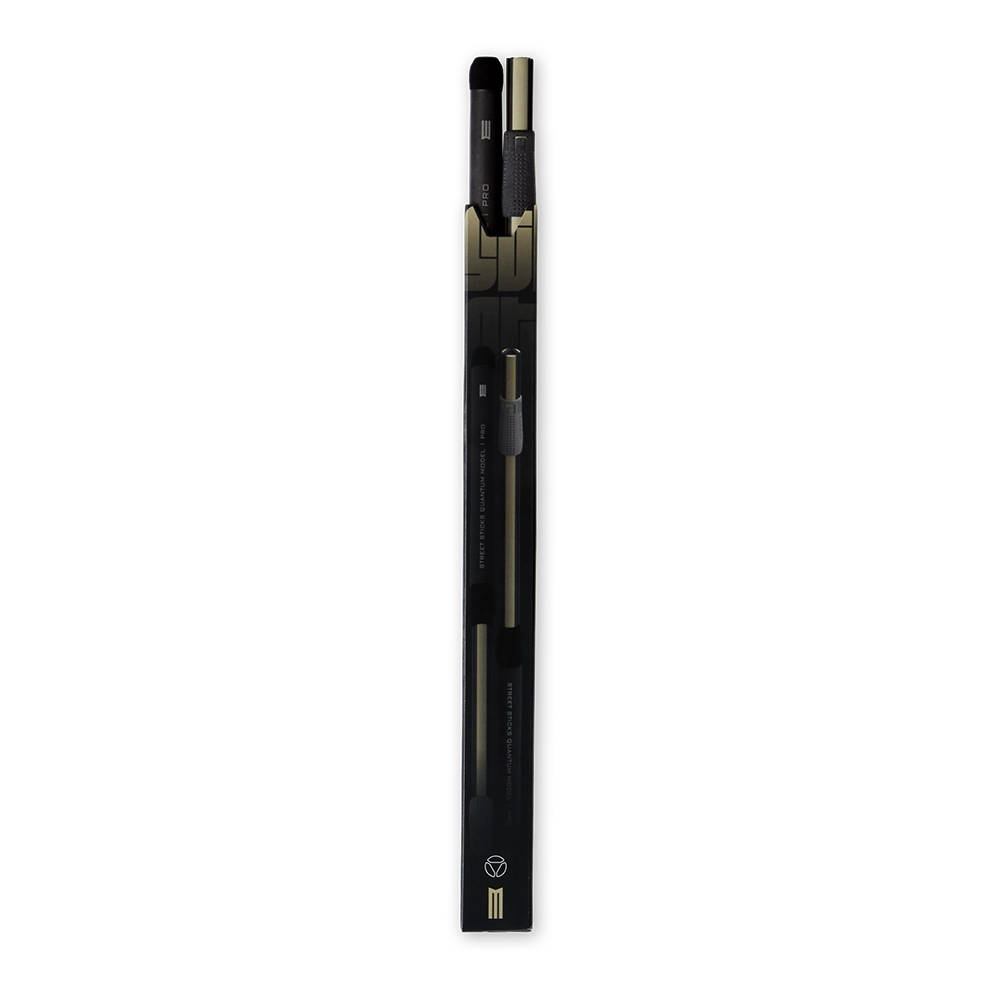 bacchette per batteria con tecnologia anti vibrazione modello tech sticks dettaglio pack con punta terminale modello street sticks quantum model  pro 