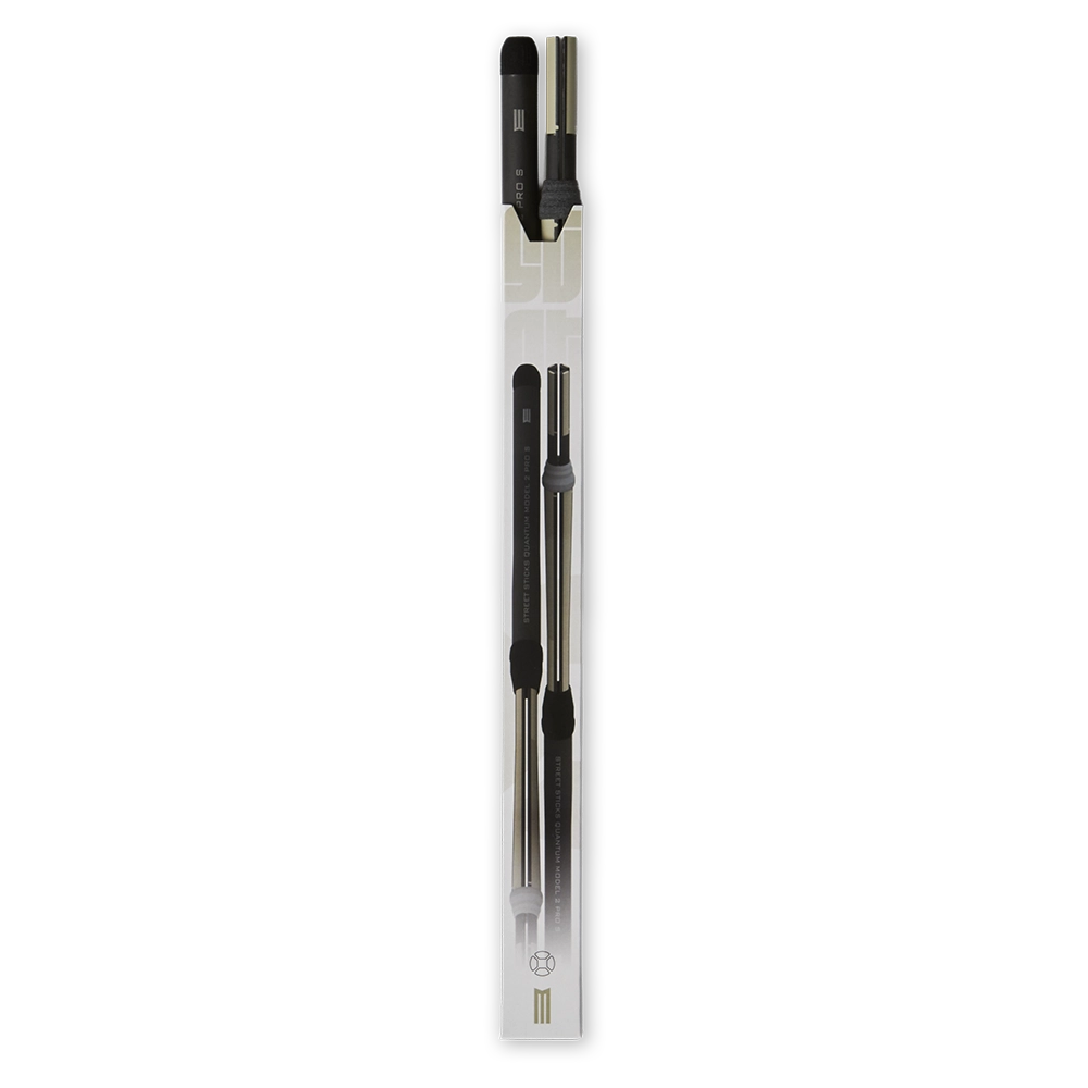 bacchette per batteria con tecnologia anti vibrazione modello tech sticks dettaglio pack con punta terminale modello street sticks quantum model 4 pro s frontale