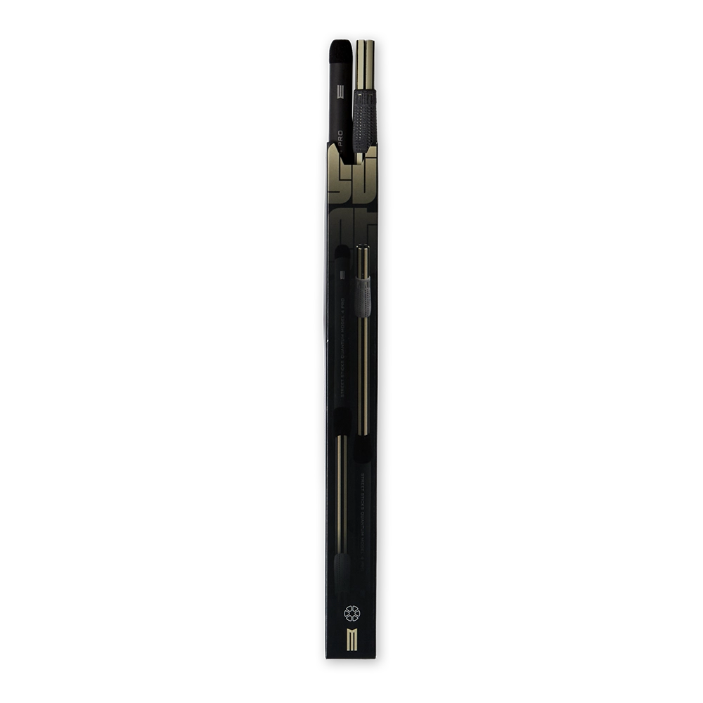 bacchette per batteria con tecnologia anti vibrazione modello tech sticks dettaglio pack con punta terminale modello street sticks quantum model  4pro 