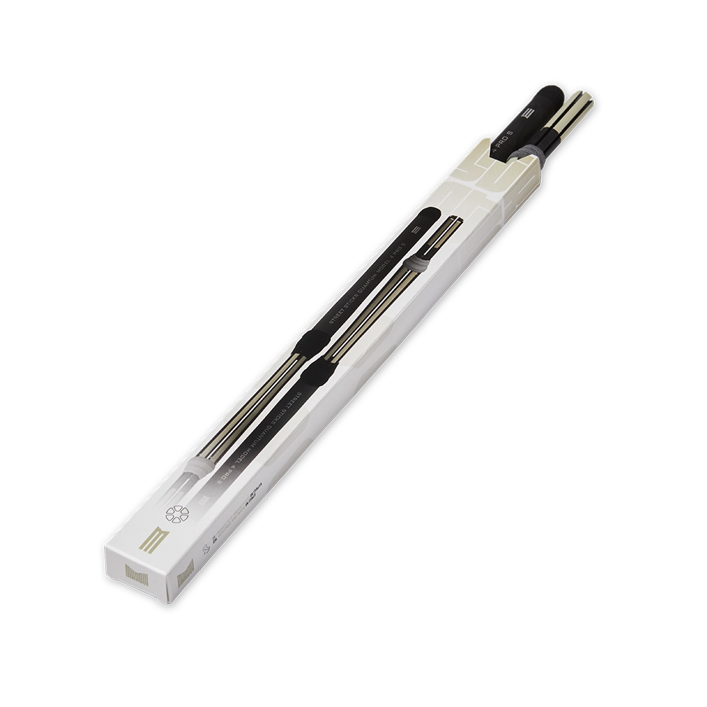 bacchette per batteria con tecnologia anti vibrazione modello tech sticks dettaglio pack con punta terminale modello street sticks quantum model   4 pro  s