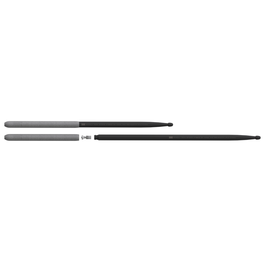 bacchette per batteria professionali e dispositivi ad alta tecnologia con tecnologia per dissipare le vibrazioni parassite