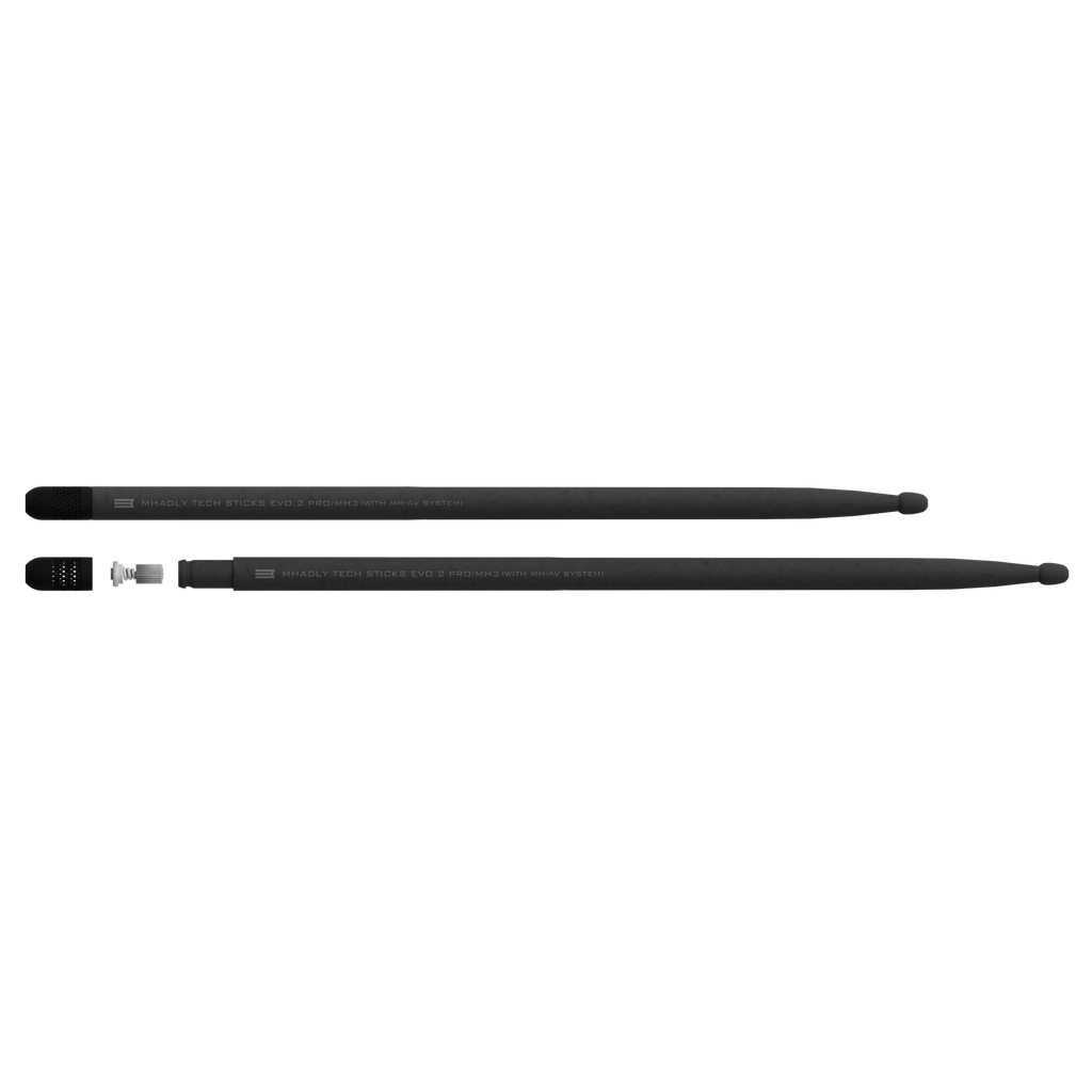 bacchette per batteria professionali e dispositivi ad alta tecnologia con tecnologia per dissipare le vibrazioni parassite